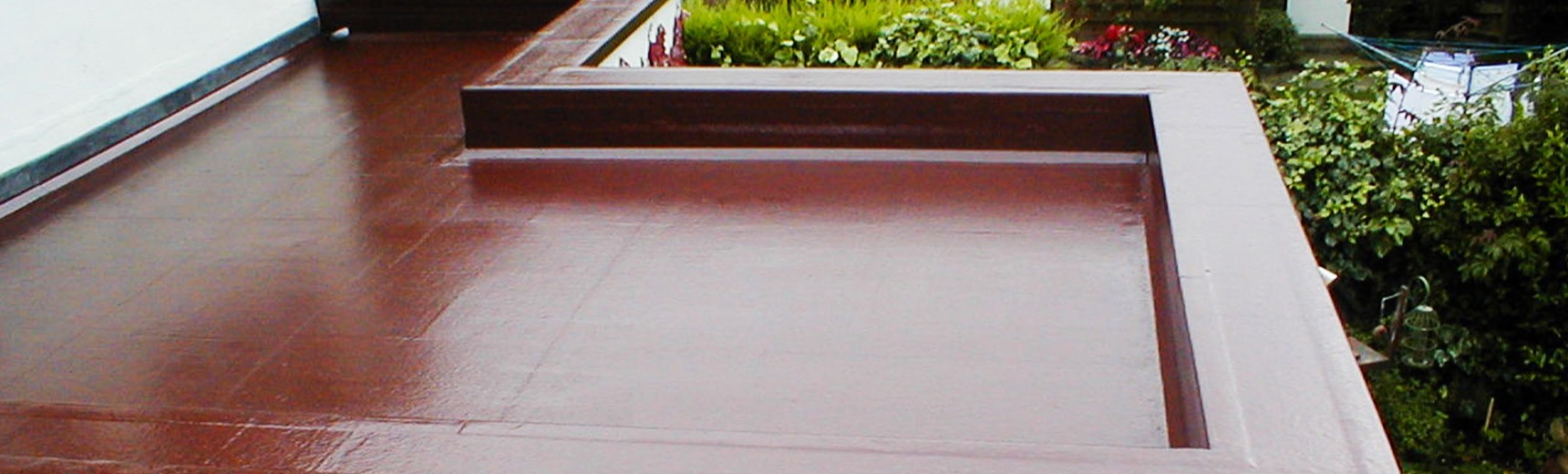 GRP fibreglass roofing