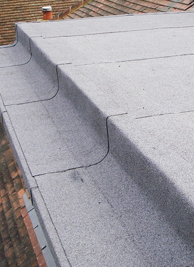 Felt roof laid in Sheffield